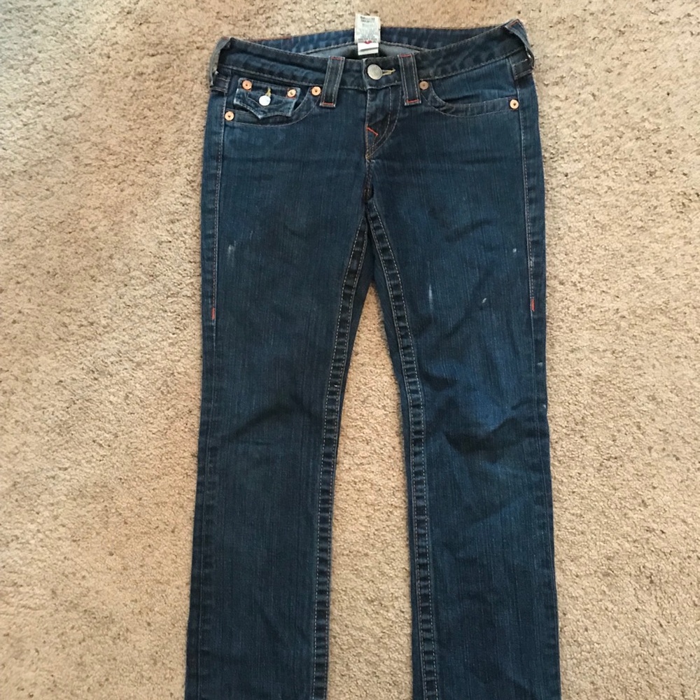 True religion straight leg jeans size 26
